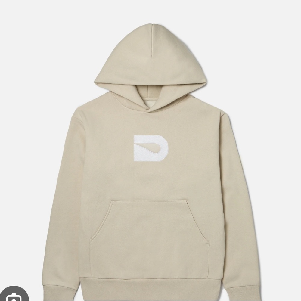 Drip Core Mens Beige Hoodie